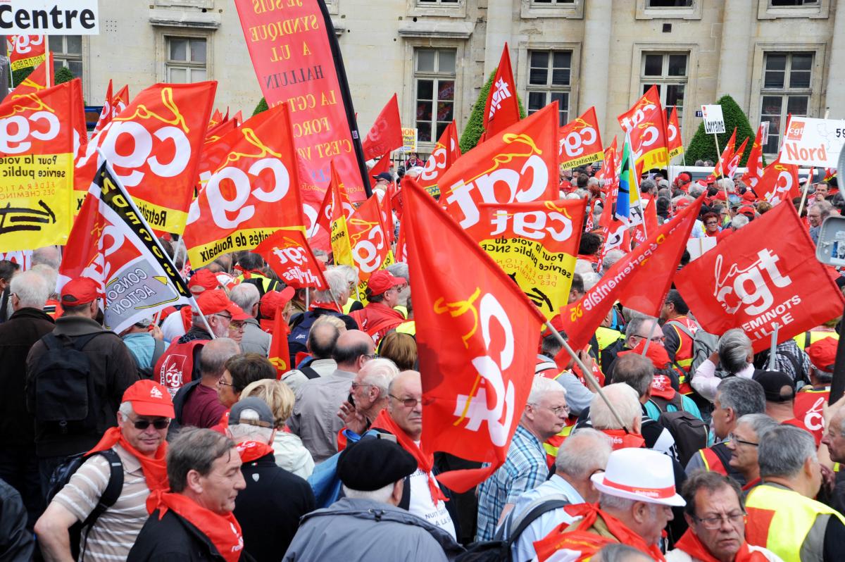 Manifestation Nationale intersyndicale Retraités Non au plan d'Austérité 20000 retraités à Paris