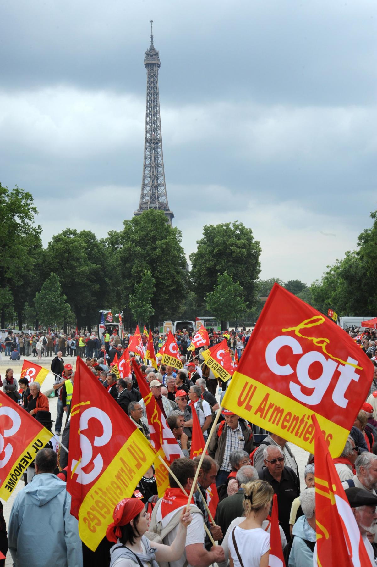 Manifestation Nationale intersyndicale Retraités Non au plan d'Austérité 20000 retraités à Paris