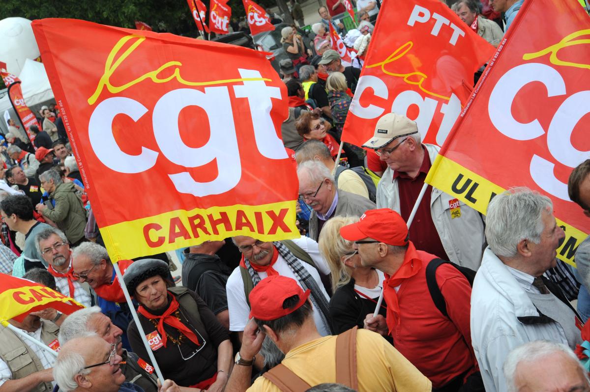 Manifestation Nationale intersyndicale Retraités Non au plan d'Austérité UL de Carhaix