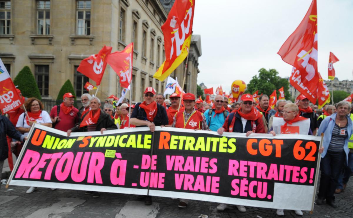 Manifestation Nationale intersyndicale Retraités Non au plan d'Austérité