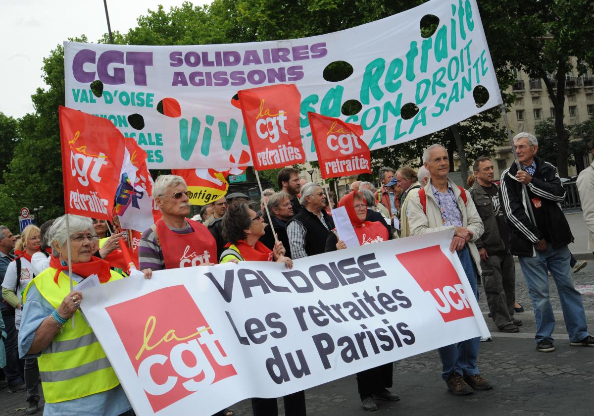 Manifestation Nationale intersyndicale Retraités Non au plan d'Austérité