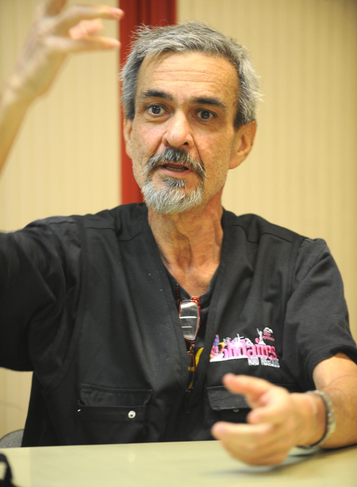 Didi Travesso, représentant international de Conlutas CSP Central Sindical e Popular