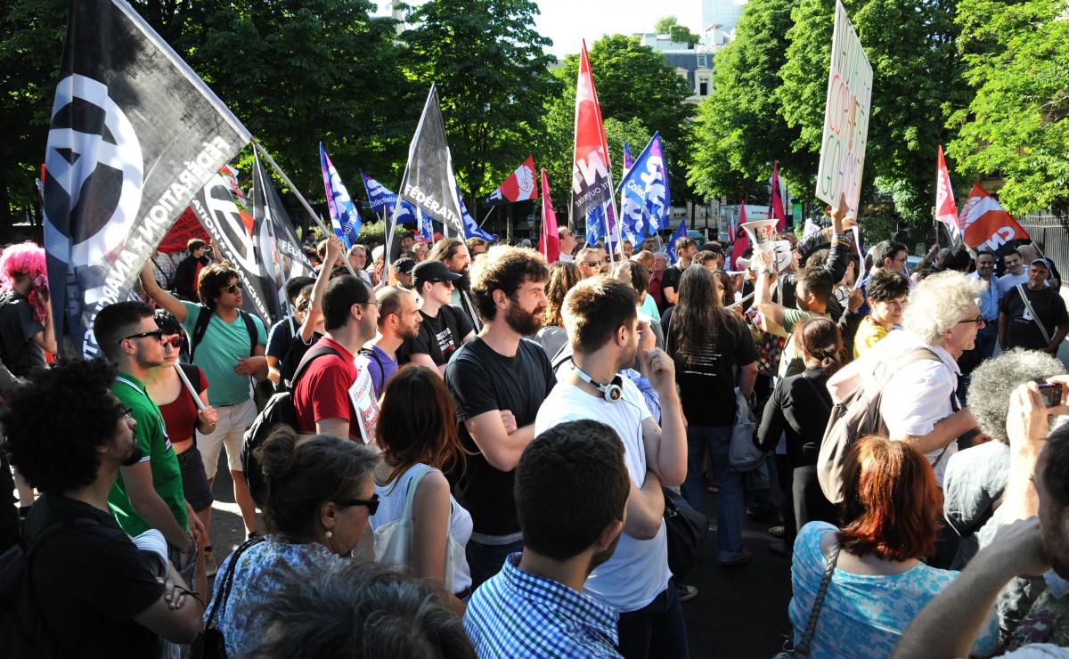 Rassemblement en soutien aux mouvements Sociaux Brésiliens