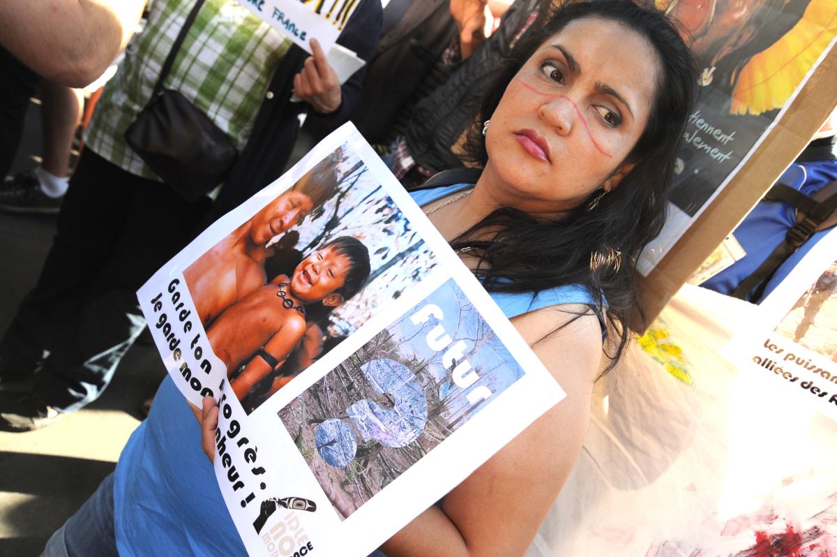 Rassemblement en soutien aux mouvements Sociaux Brésiliens