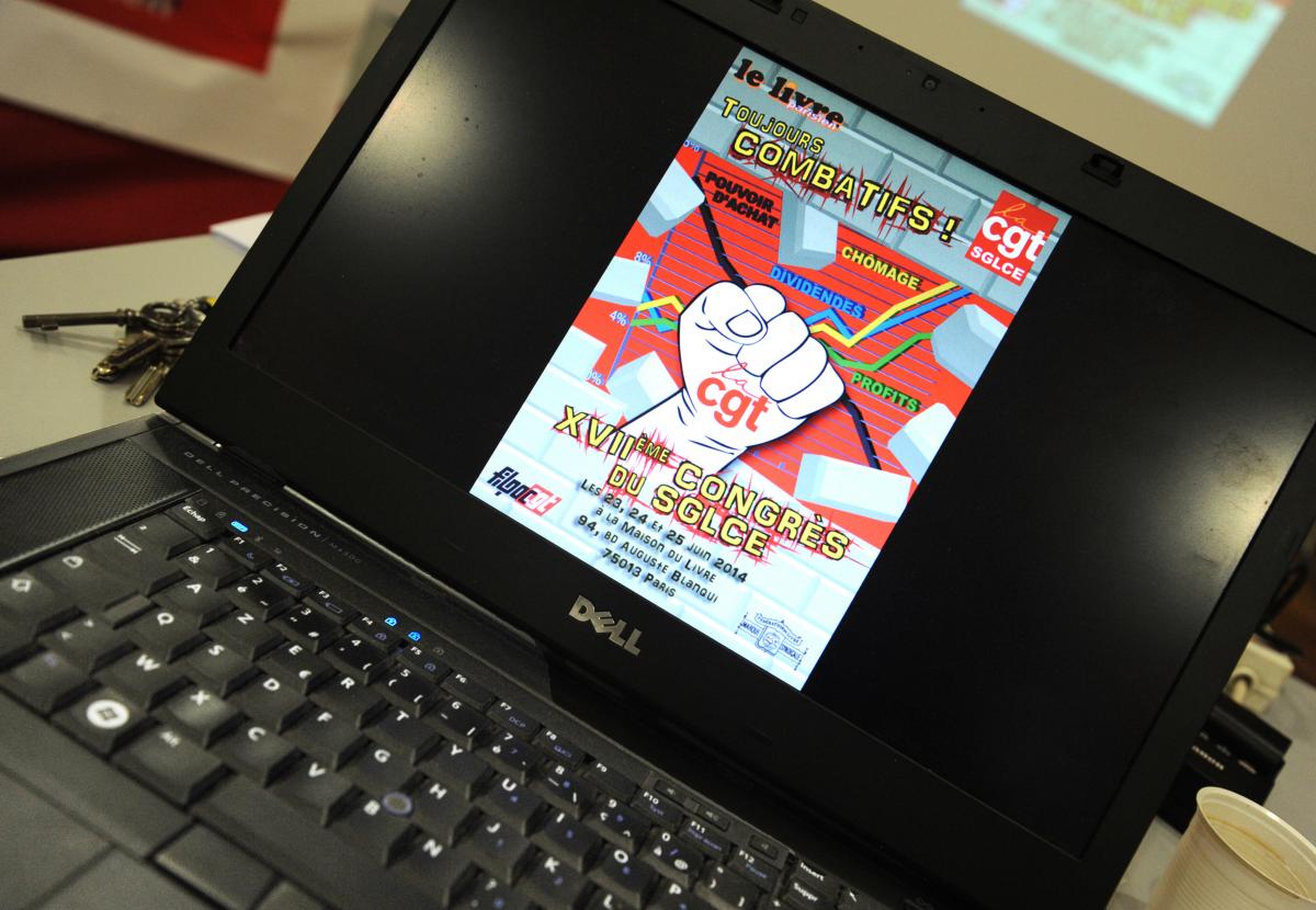 Syndicat général du Livre et de la communication écrite Cgt 17em congrès