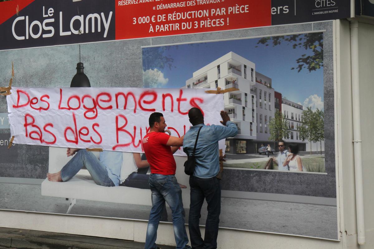 Des logements pas des bureaux