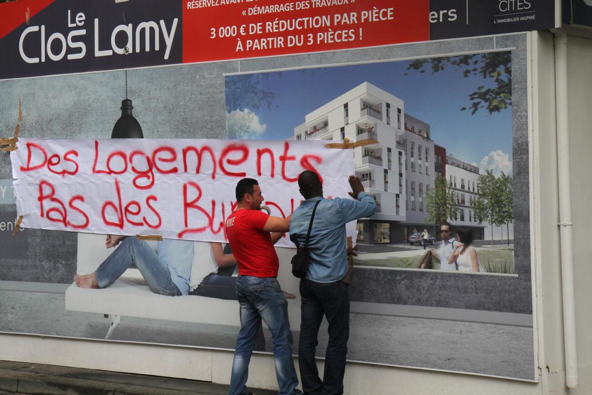 Des logements pas des bureaux