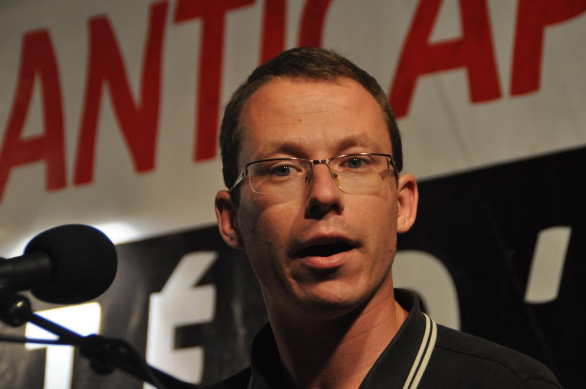 Intervention d'un camarade cheminot