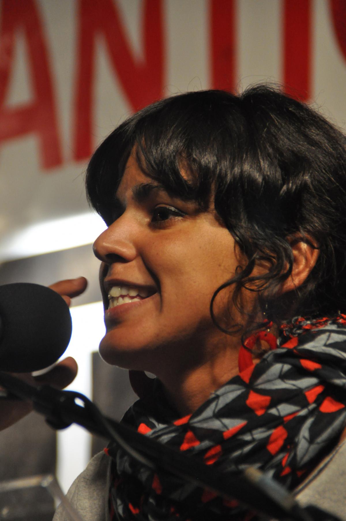 Teresa Rodríguez députée européenne de Podemos (Espagne)