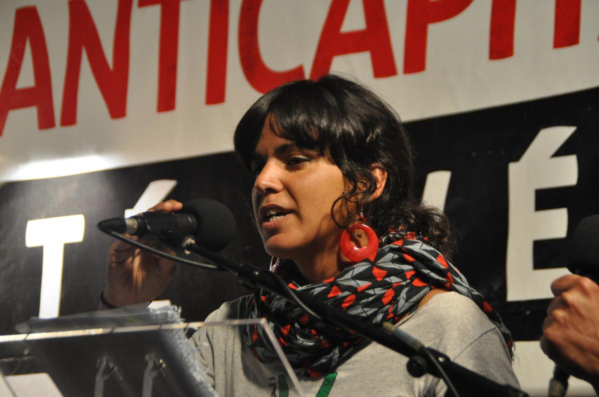 Teresa Rodríguez députée européenne de Podemos (Espagne)