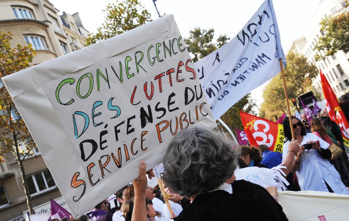 Convergence des hôpitaux contre l'Hôstérité devant le ministère de la Santé