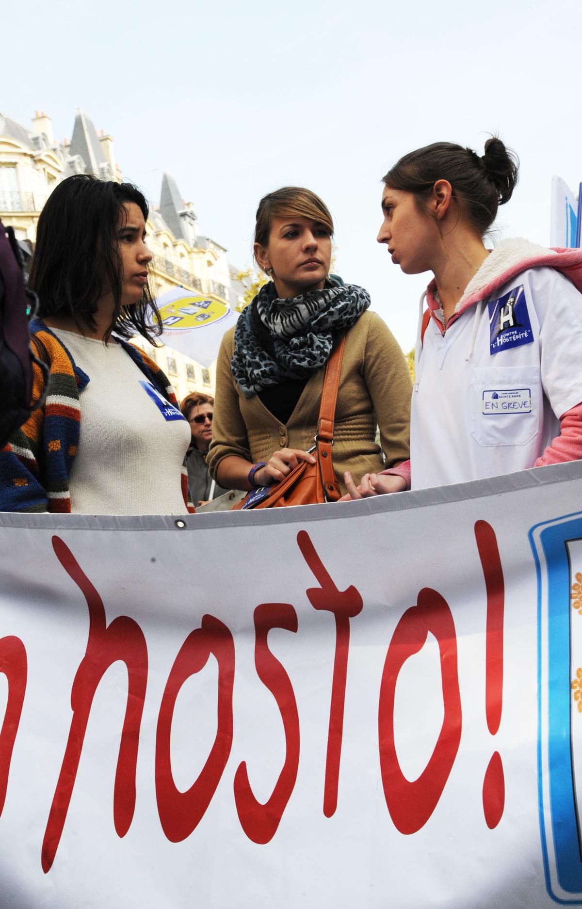 Convergence des hôpitaux contre l'Hôstérité