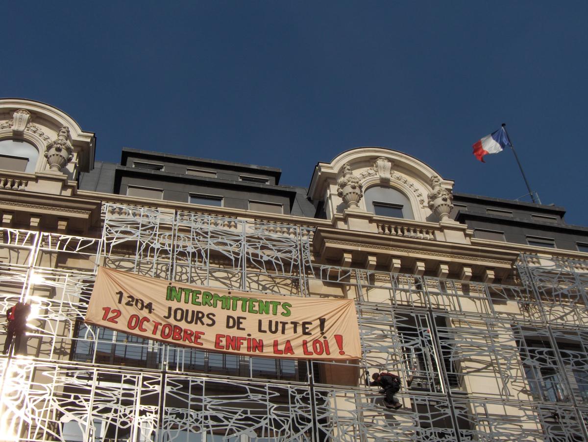 Pompiers en grève 2