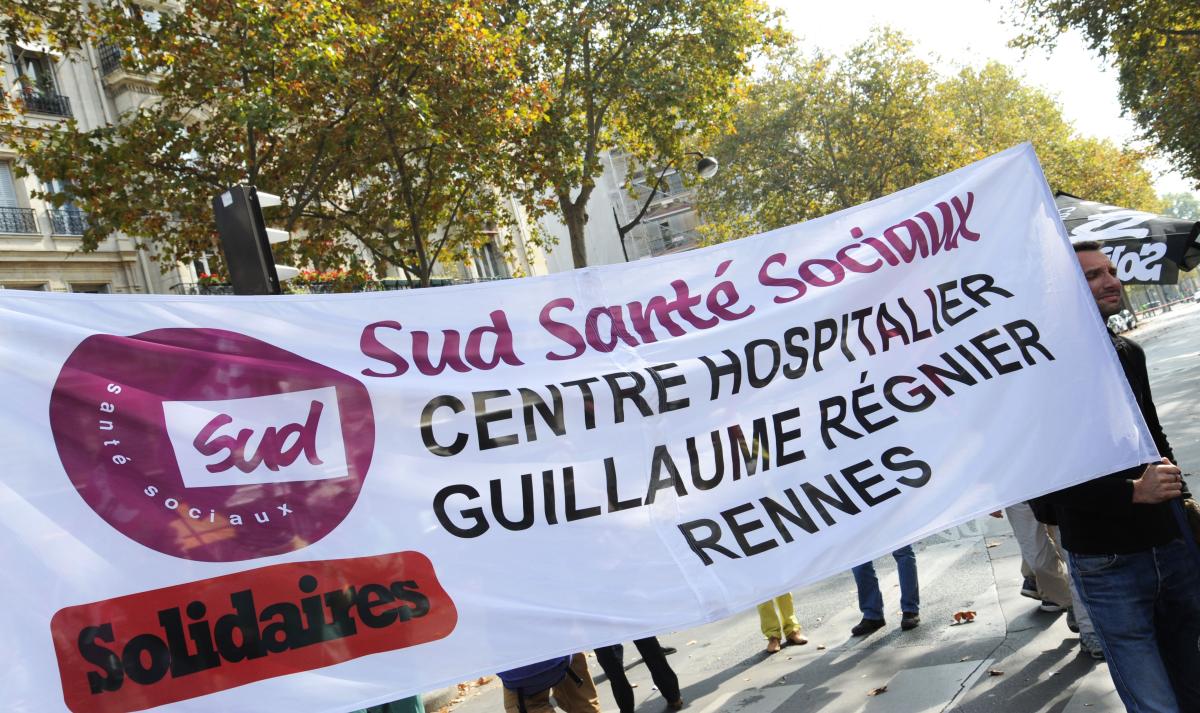 SUD Santé sociaux centre Hôspitalier Guillaume Rénier de Rennes