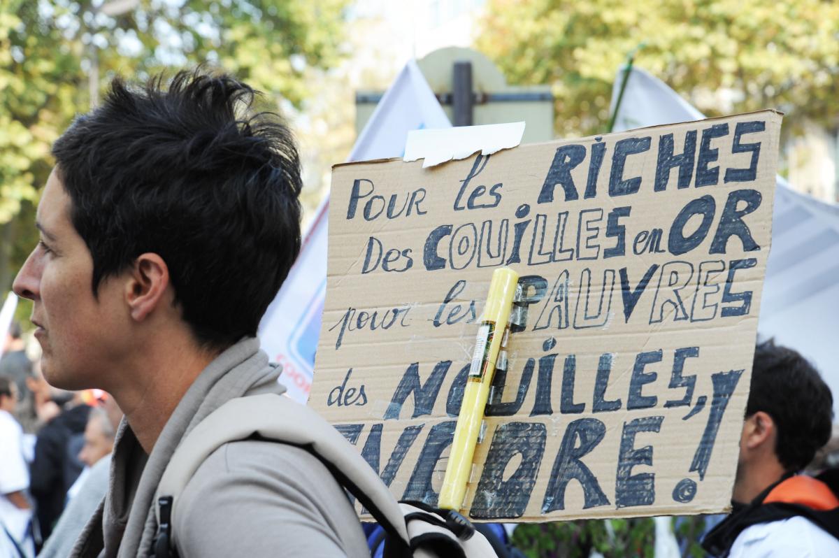 Meeting devant le ministère de la Santé