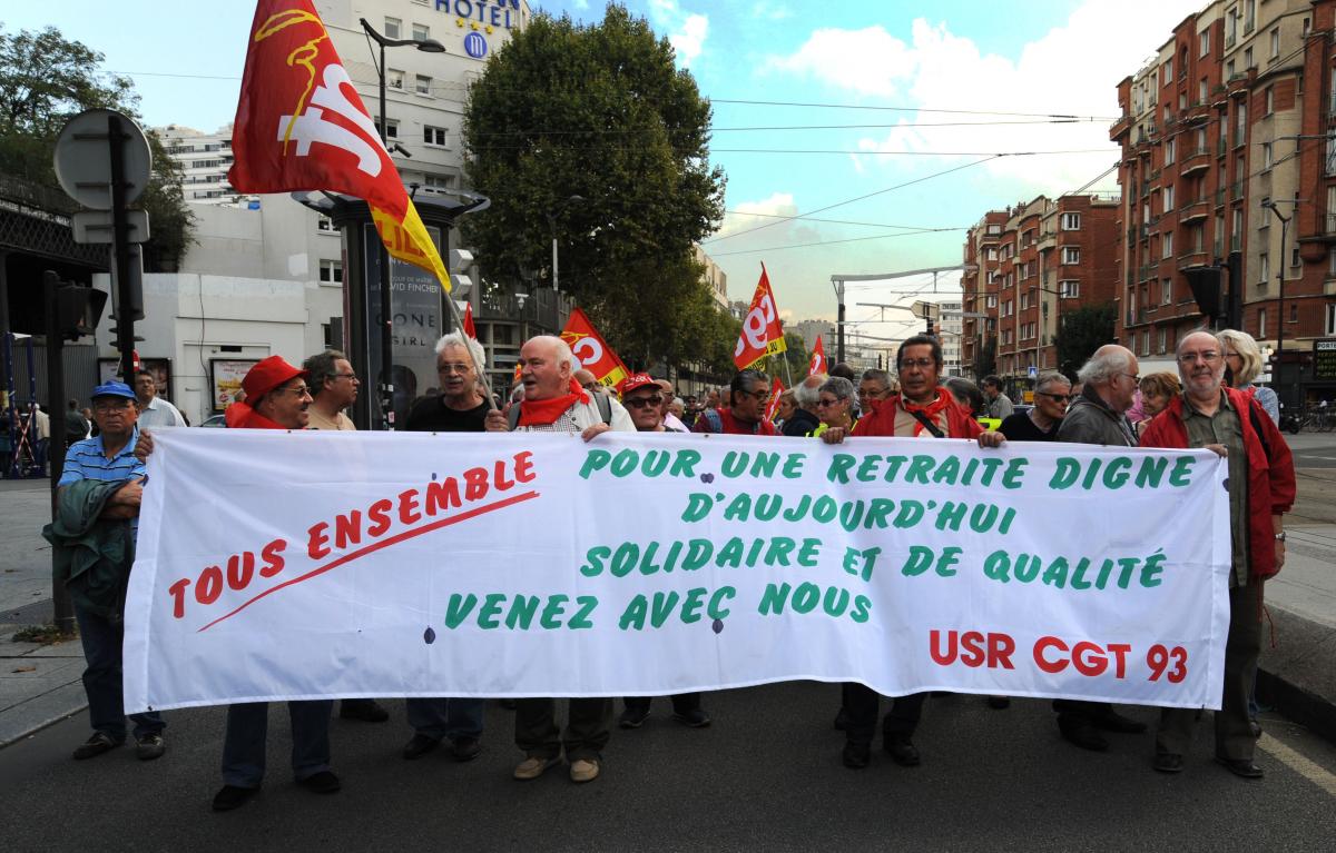 Tous ensemble pour une retraite digne USR Cgt 93
