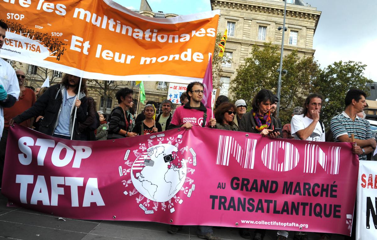 Stop TAFTA non au grand marché Transatlantique