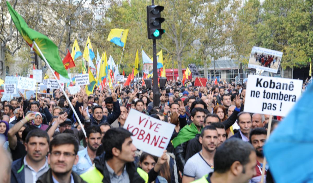 Soutien aux kurdes de Kobanê