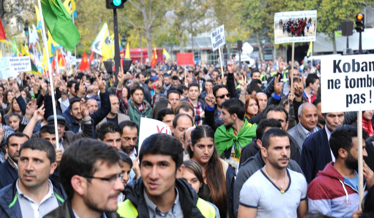 Soutien aux kurdes de Kobanê