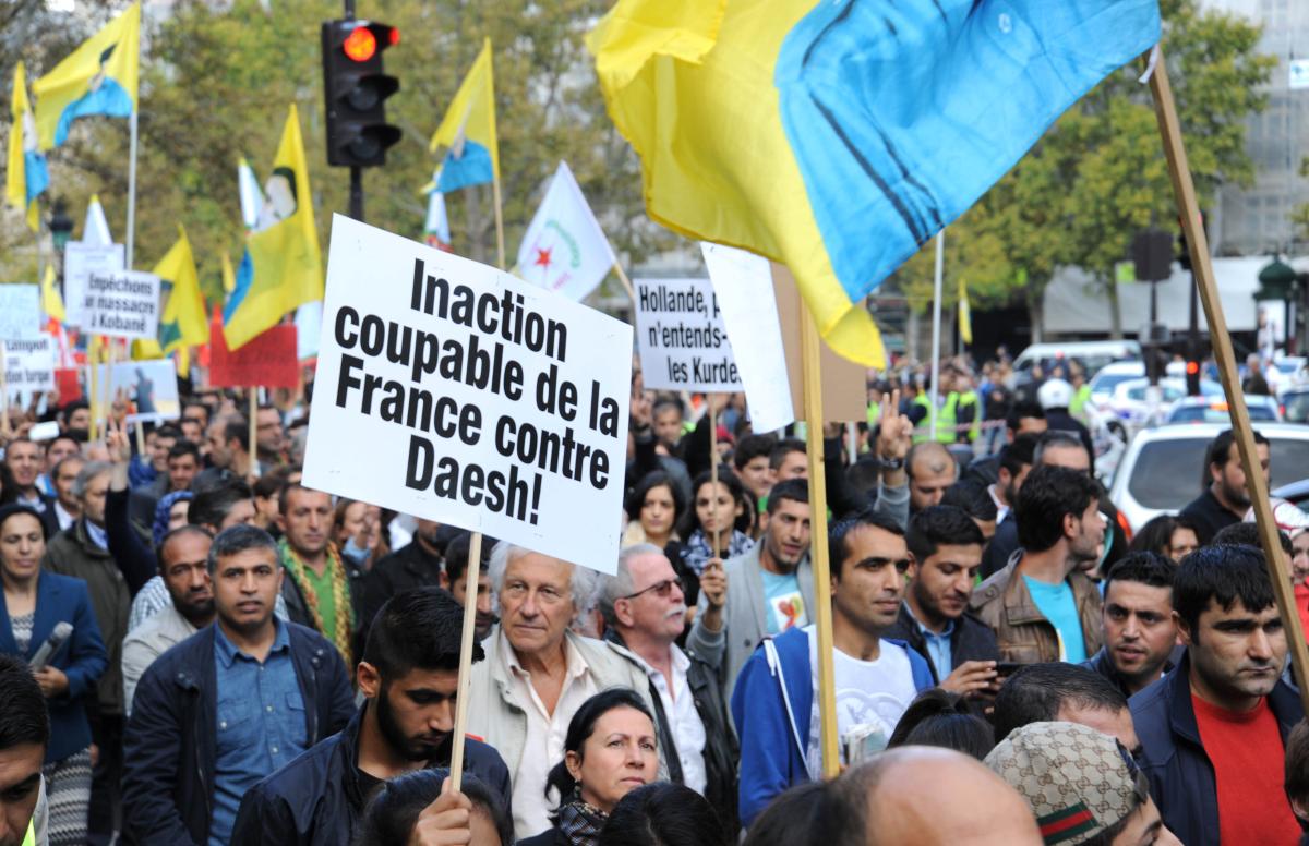 Soutien aux kurdes de Kobanê