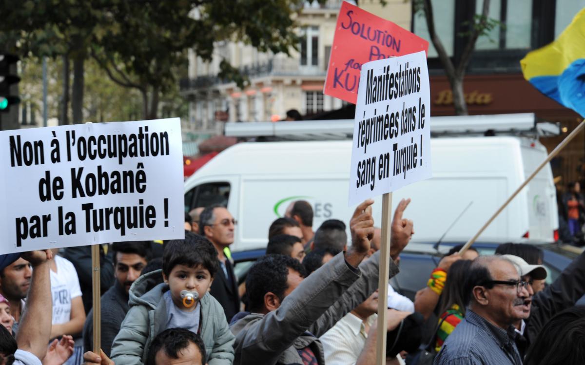 Soutien aux kurdes de Kobanê