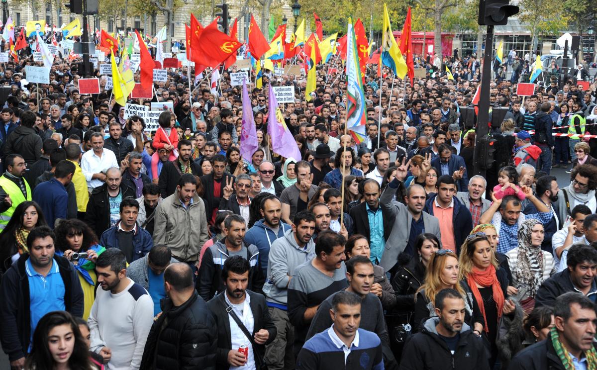 Soutien aux kurdes de Kobanê
