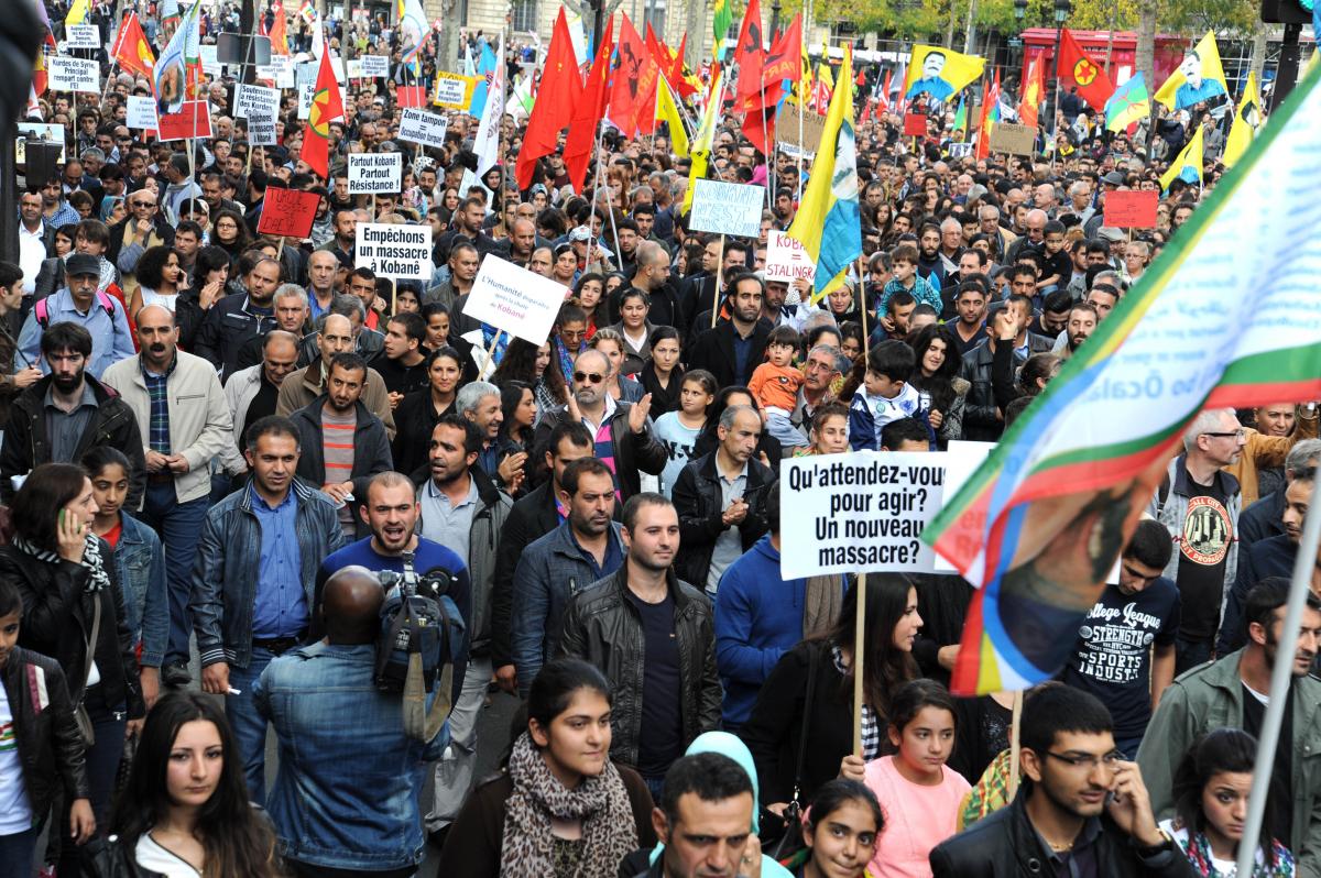 Soutien aux kurdes de Kobanê