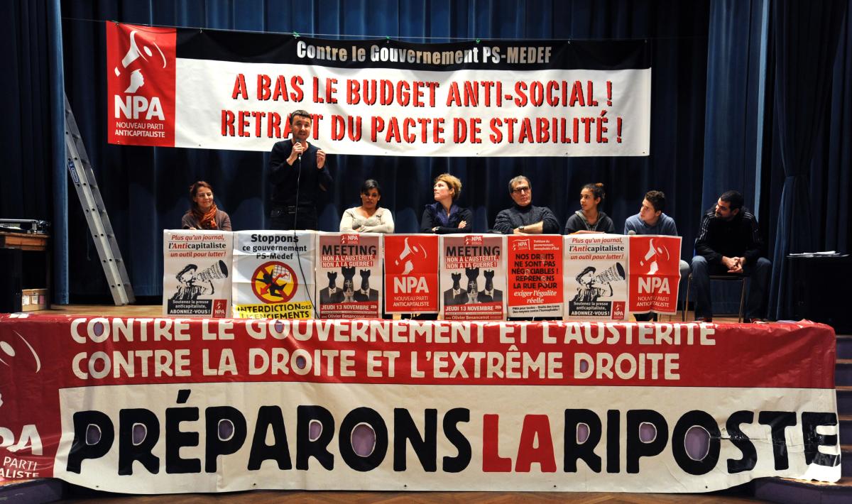 Intervention Olivier Besancenot au Meeting