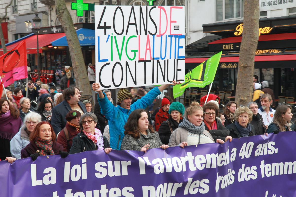 40 ans de l'IVG la lutte continue