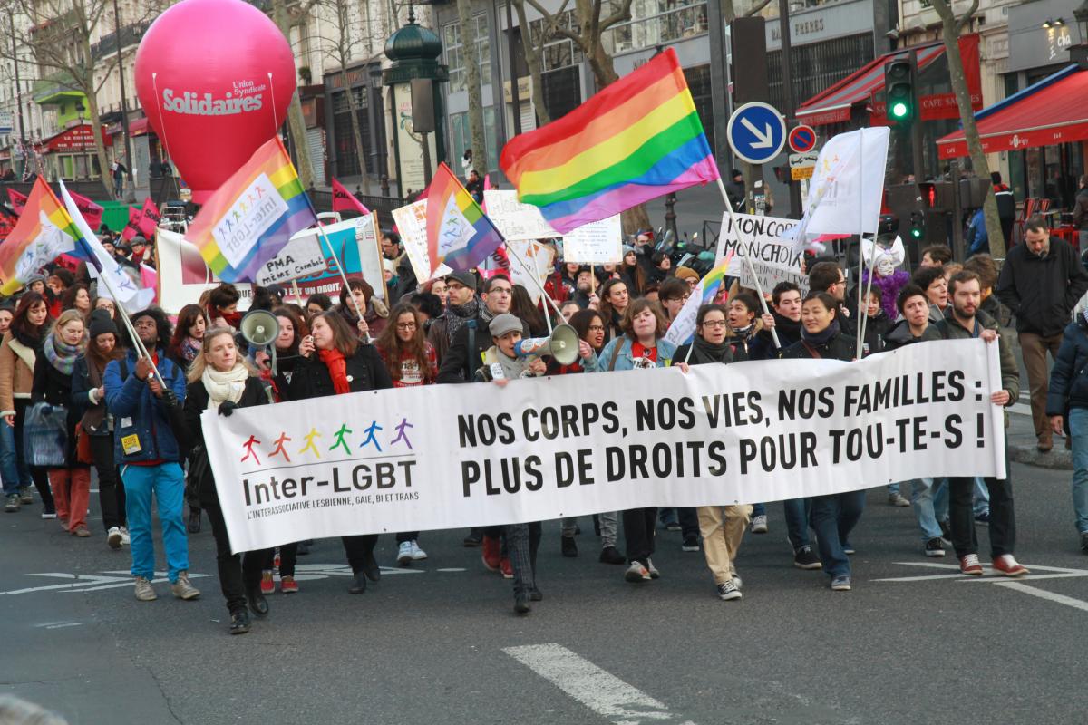 Cortège Inter-LGBT