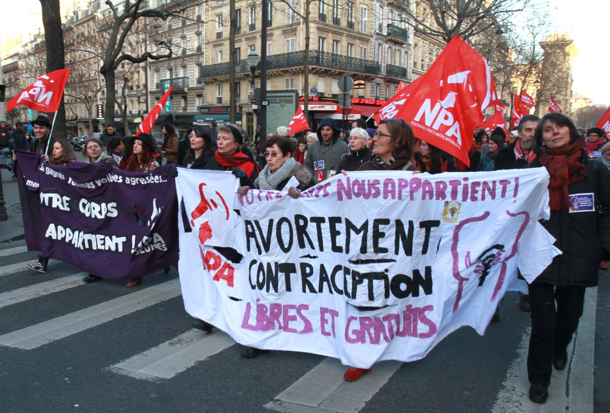 Cortège du NPA