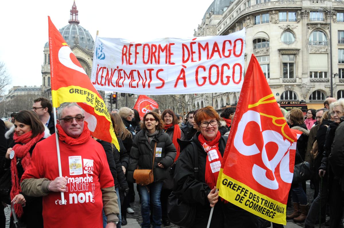 Greffe des tribunaux de Commerce Cgt de Paris