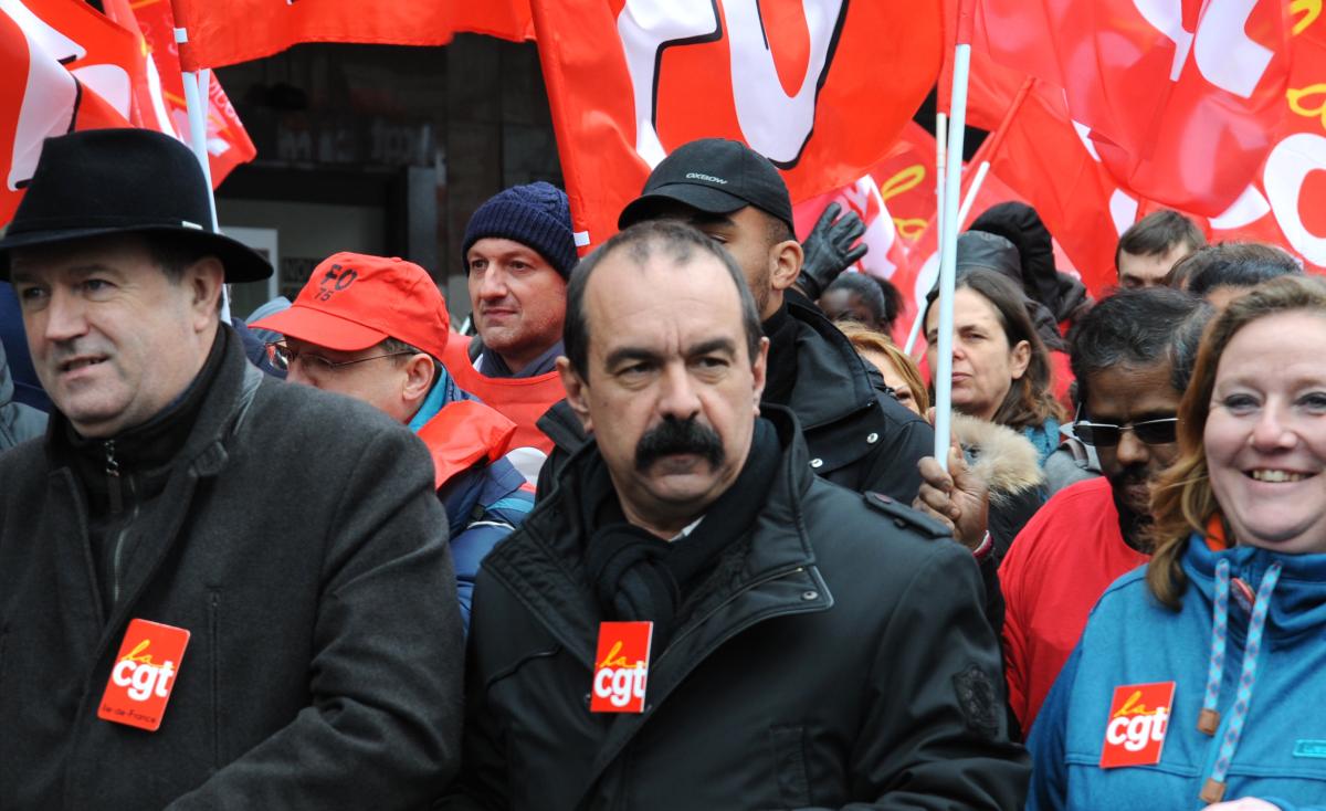 Philippe Martinez, nouveau responsable de la CGT