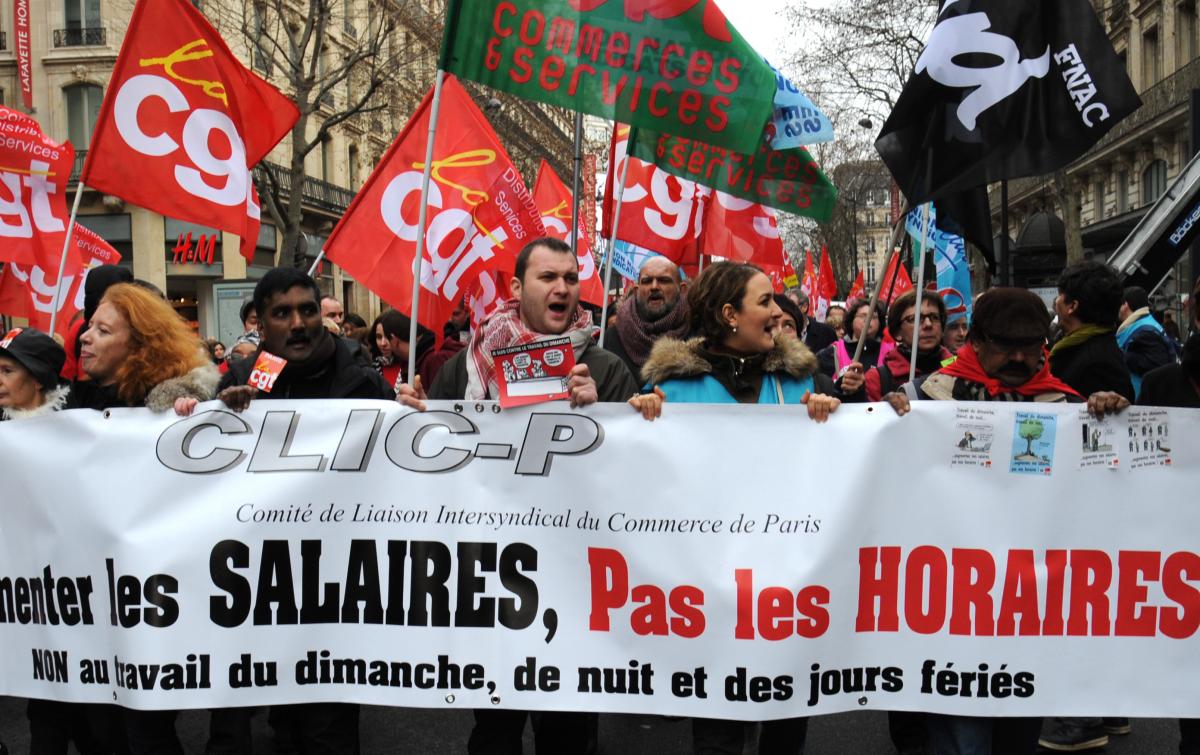 CLIC-P Comité de liaison intersyndical du commerce de Paris