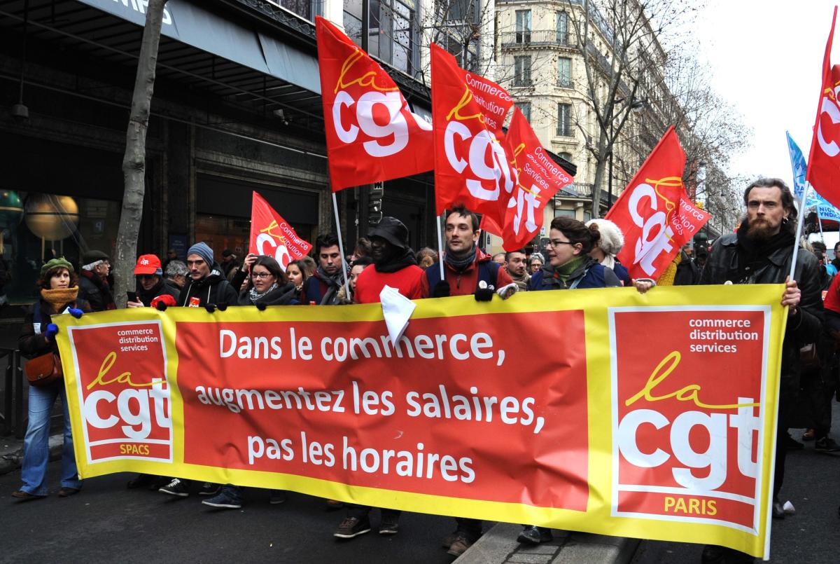 Commerce distribution services Cgt Paris