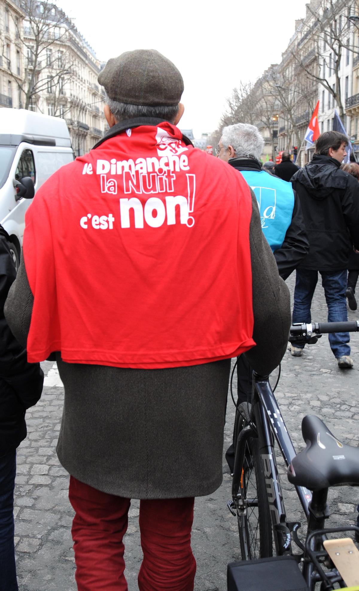 Le dimanche la nuit c'est Non