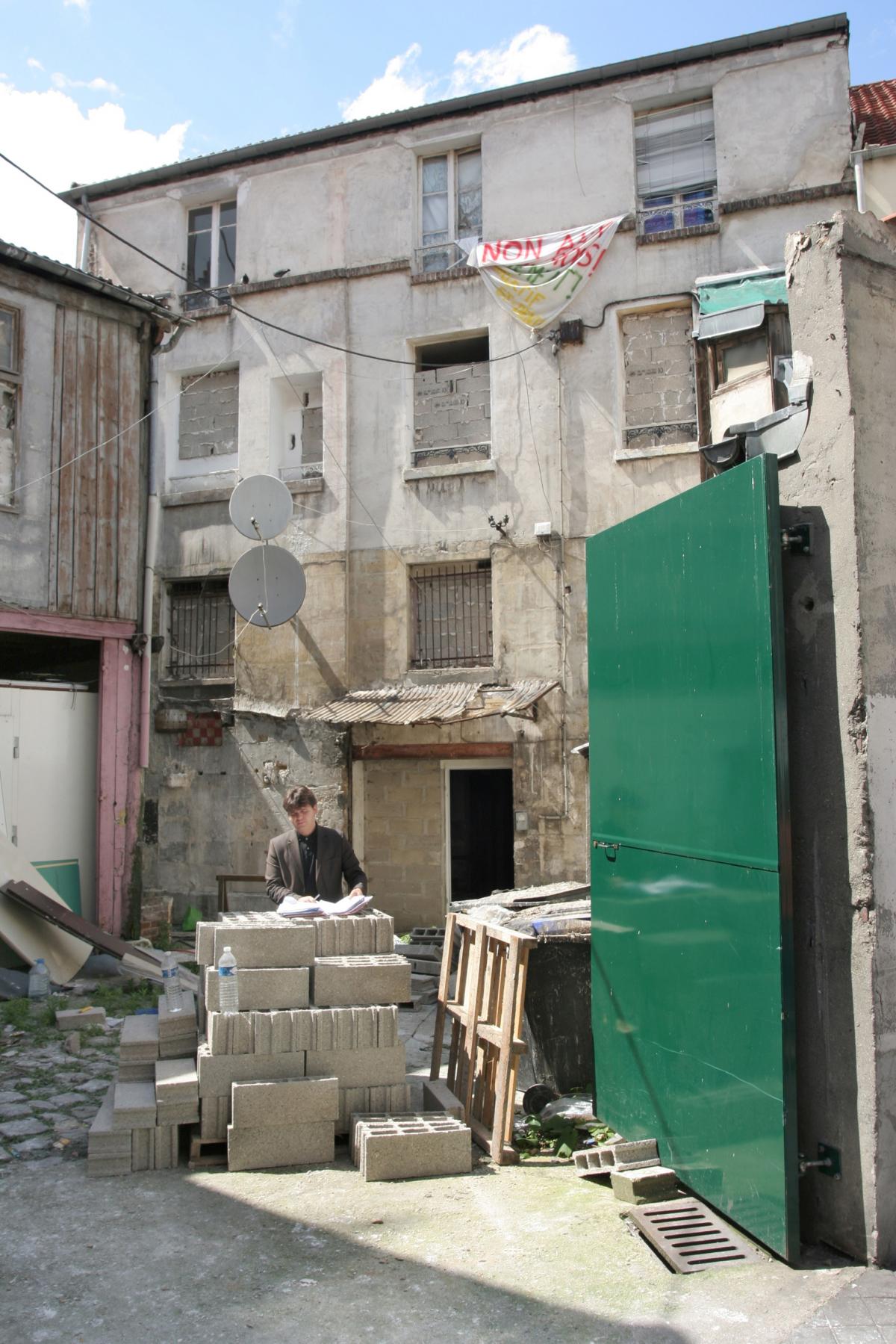 expulsion d'un squat à saint denis
