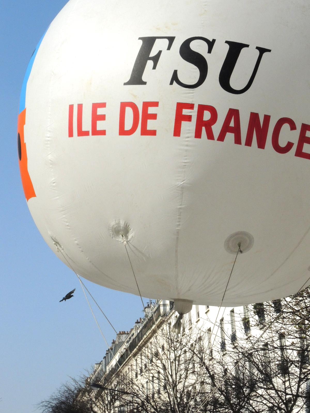 Ballon FSU ile de France