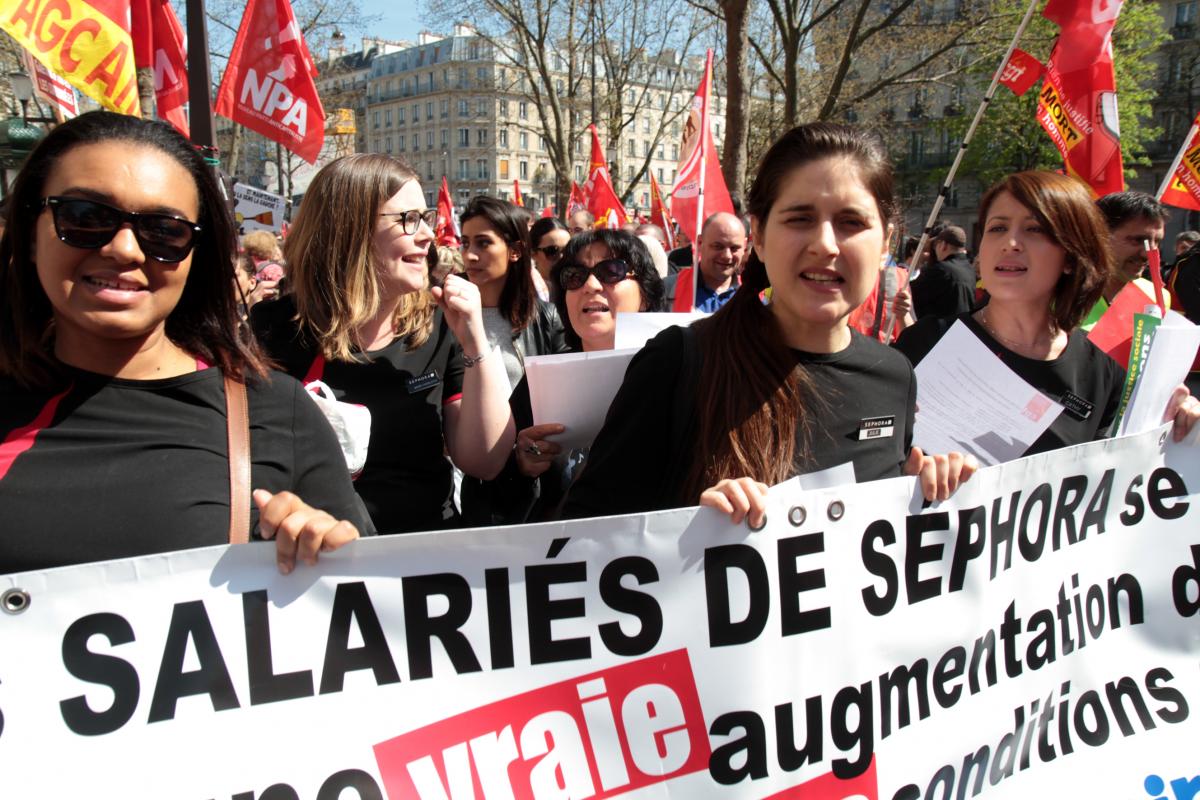 Salariées de Séphora