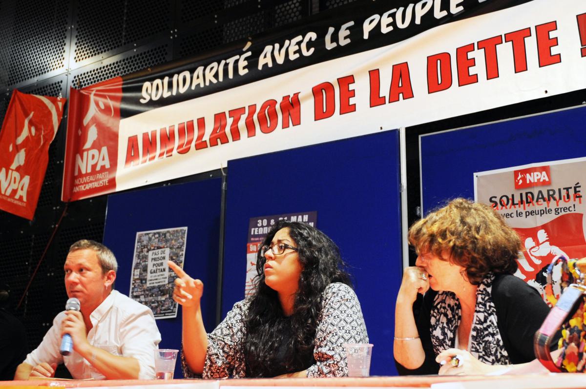Débat Racisme et Union Nationale Michèle Sibony Sihame Assbague Julien Salingue animateur