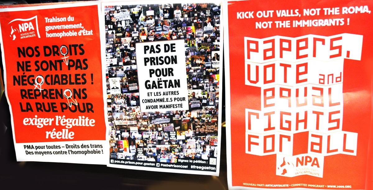 Affiches du Npa