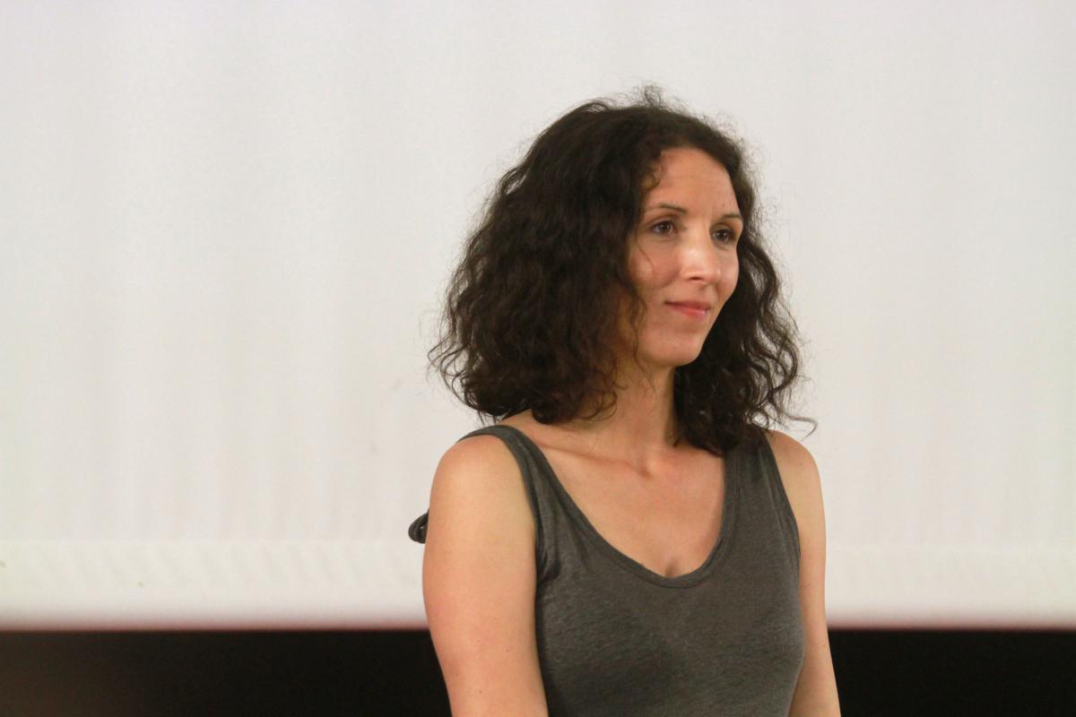 Marlène Benquet, co-auteure du documentaire avec son père Patrick Benquet,