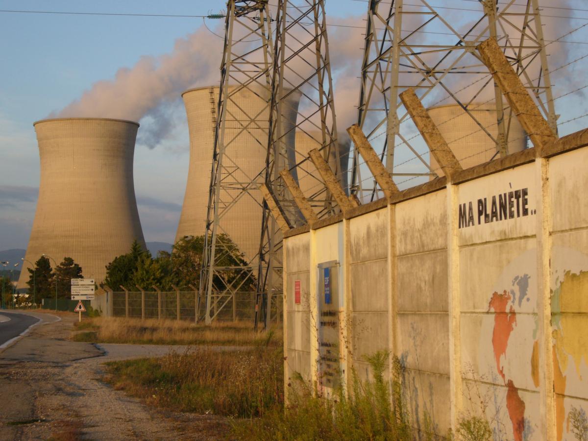 tours de refroidissement de centrale nucléaire
