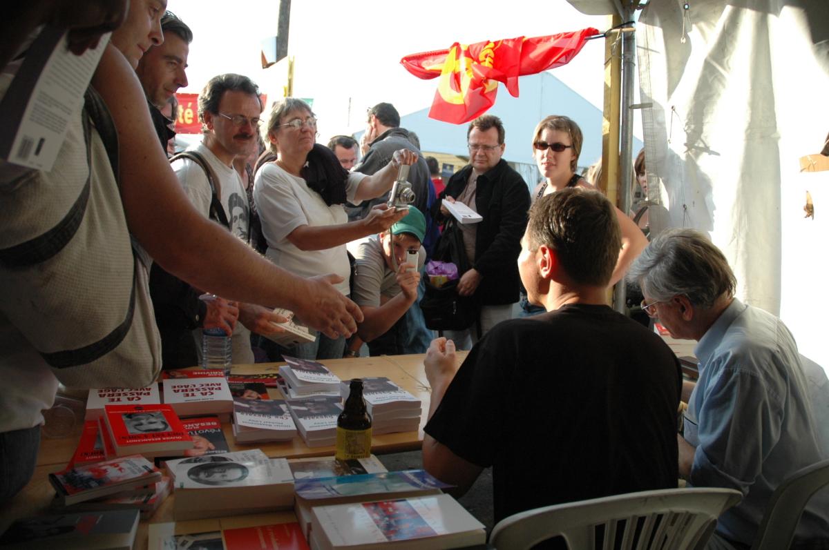Fête de l'Humanité Signature OB Michael Lowy Livre Che Guevara