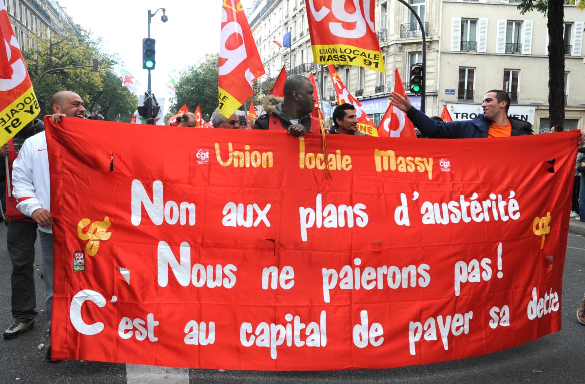 Union locale Cgt de Massy Essonne Non au plan d'austérité