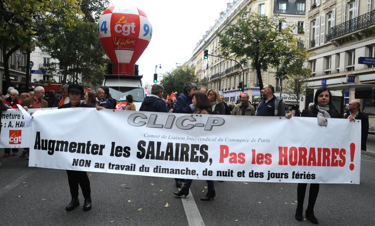 CLIC-P Comité de liaison intersyndical du commerce de Paris