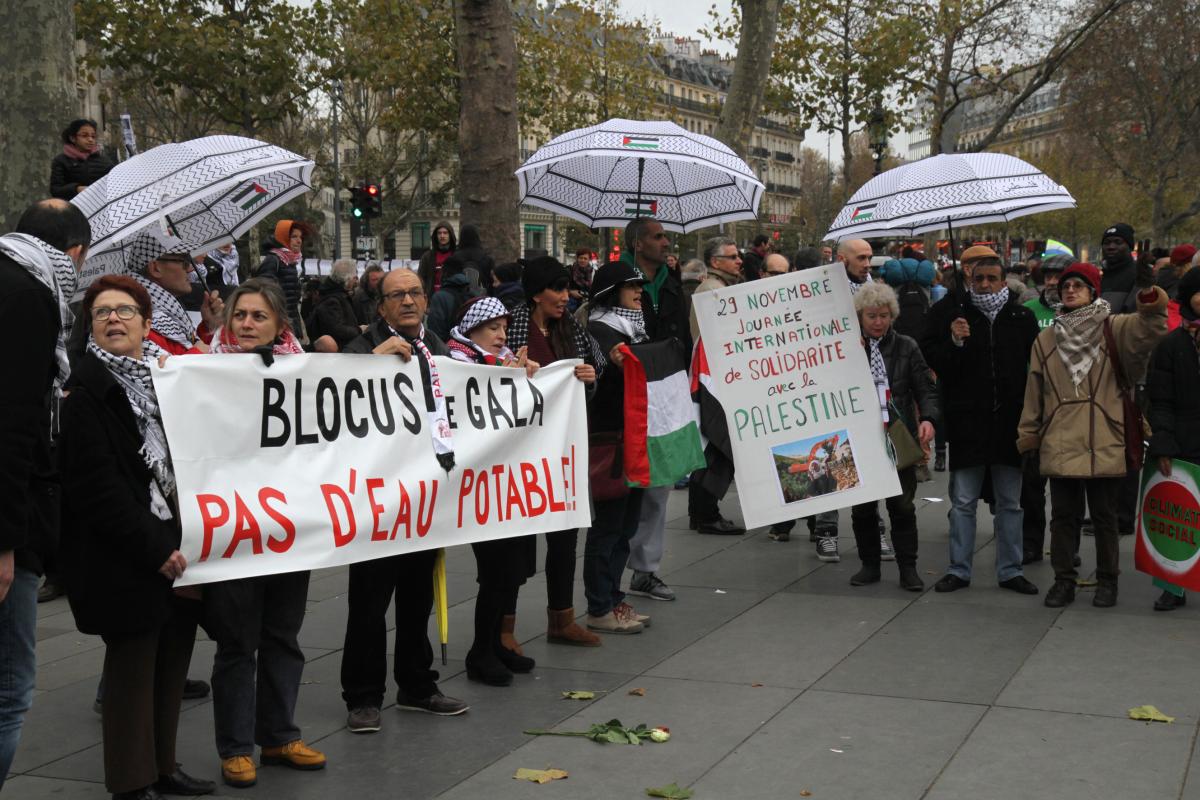 Blocus de Gaza Pas d'eau potable