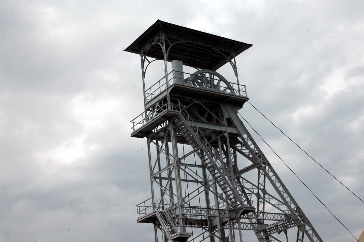 Puits St Louisd de la mine de charbon de Meissex