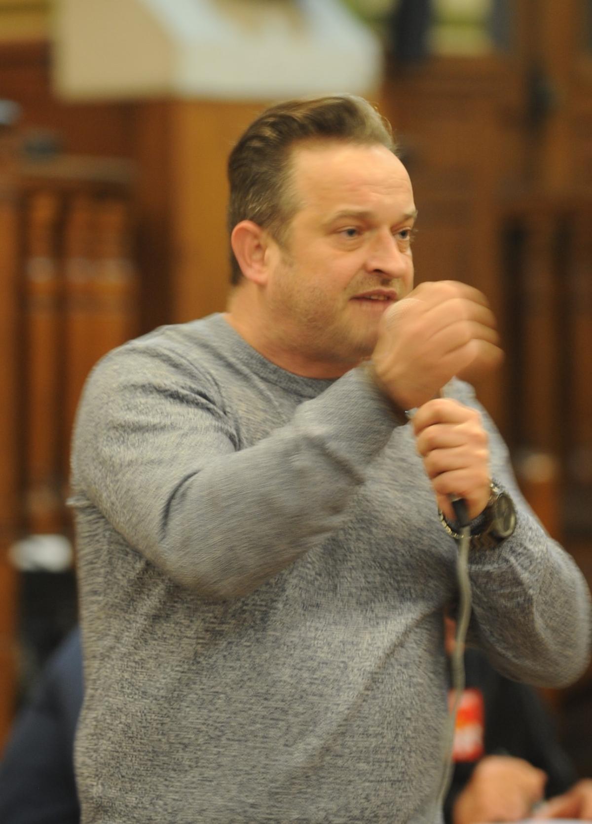 Mickaël Wamen ex-responsable Cgt du site d'Amiens Goodyear