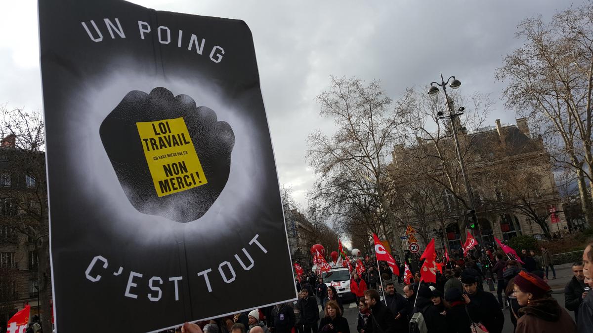 Manifestation contre l'austérité